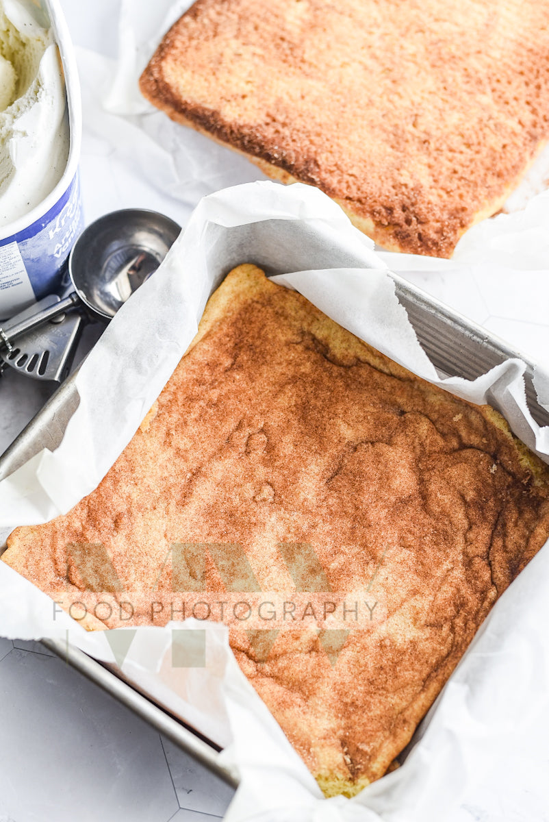 Snickerdoodle Ice Cream Sandwiches