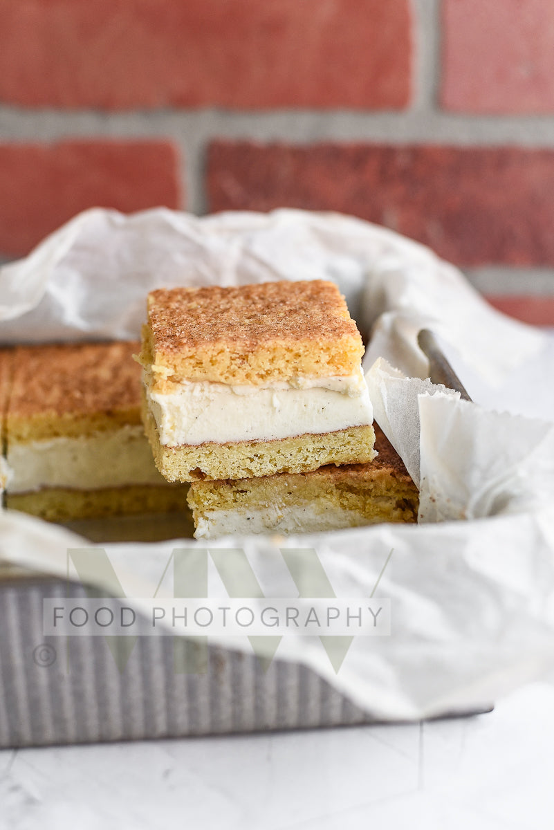 Snickerdoodle Ice Cream Sandwiches