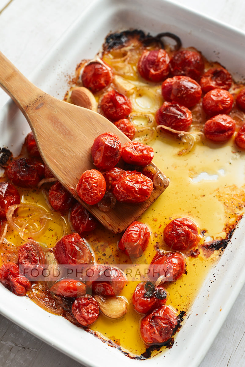 Sweet & Savory Oven Roasted Tomatoes