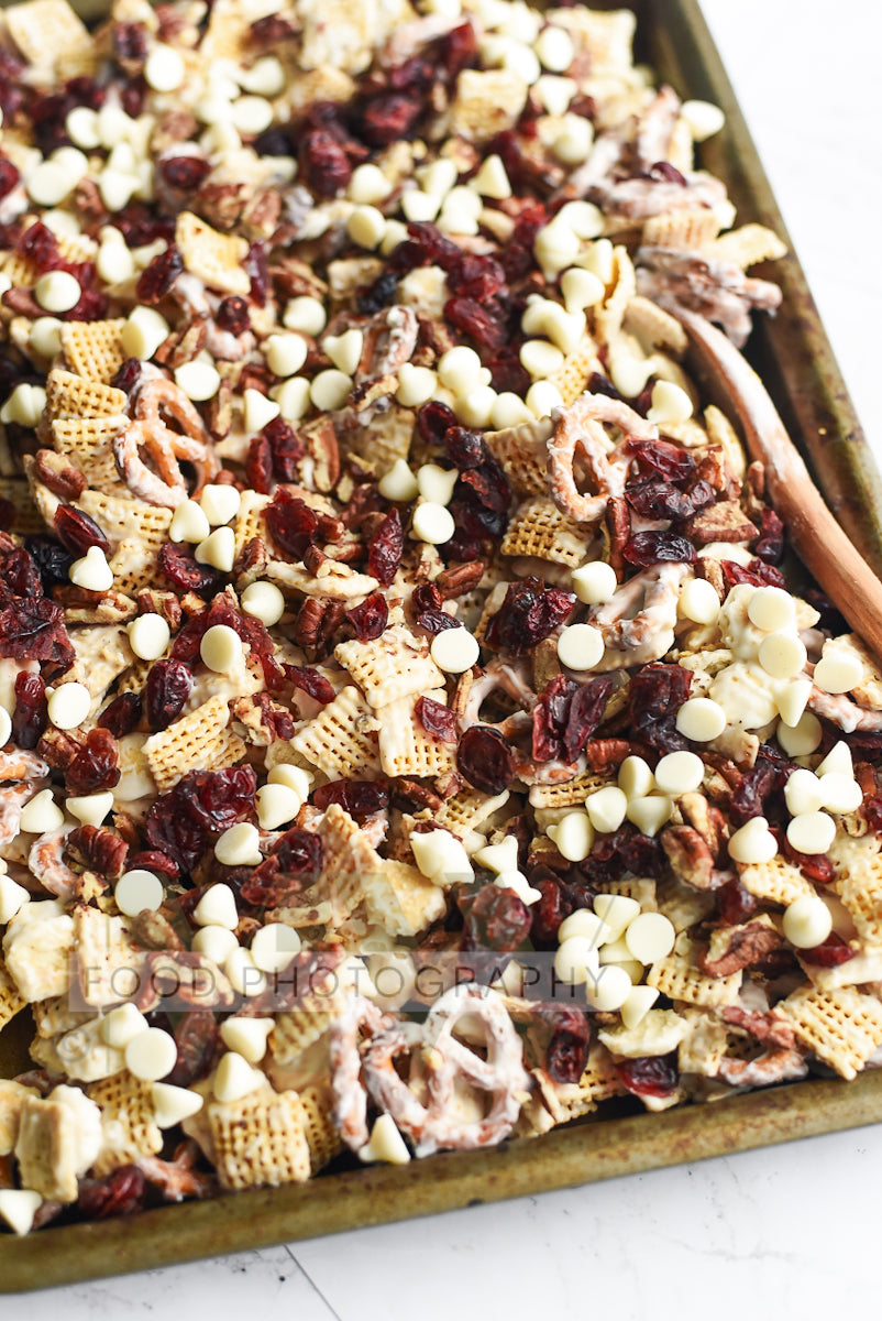 White Chocolate Cranberry Snack Mix
