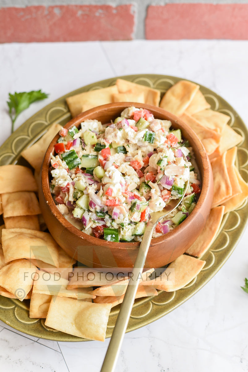 Mediterranean Chopped Tuna Salad