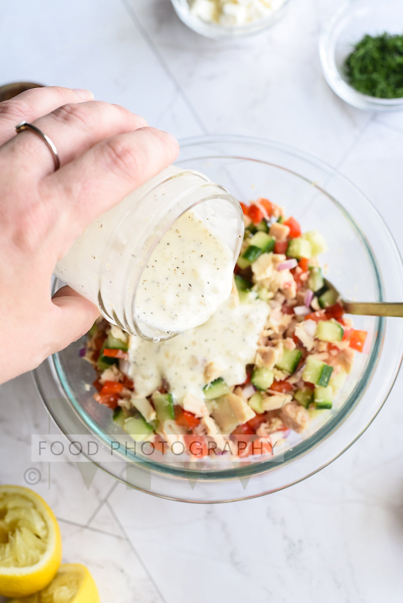 Mediterranean Chopped Tuna Salad
