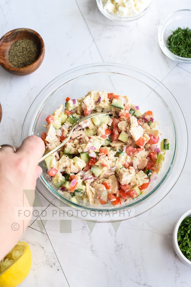 Mediterranean Chopped Tuna Salad