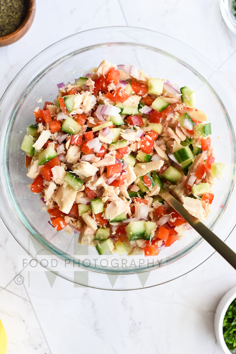 Mediterranean Chopped Tuna Salad