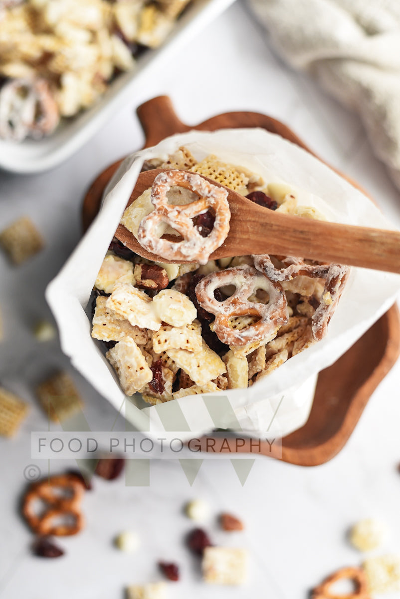White Chocolate Cranberry Snack Mix
