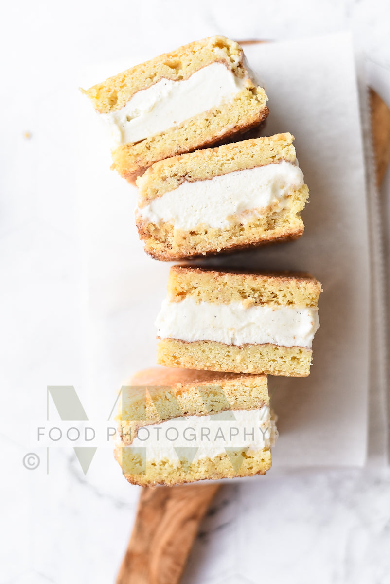 Snickerdoodle Ice Cream Sandwiches