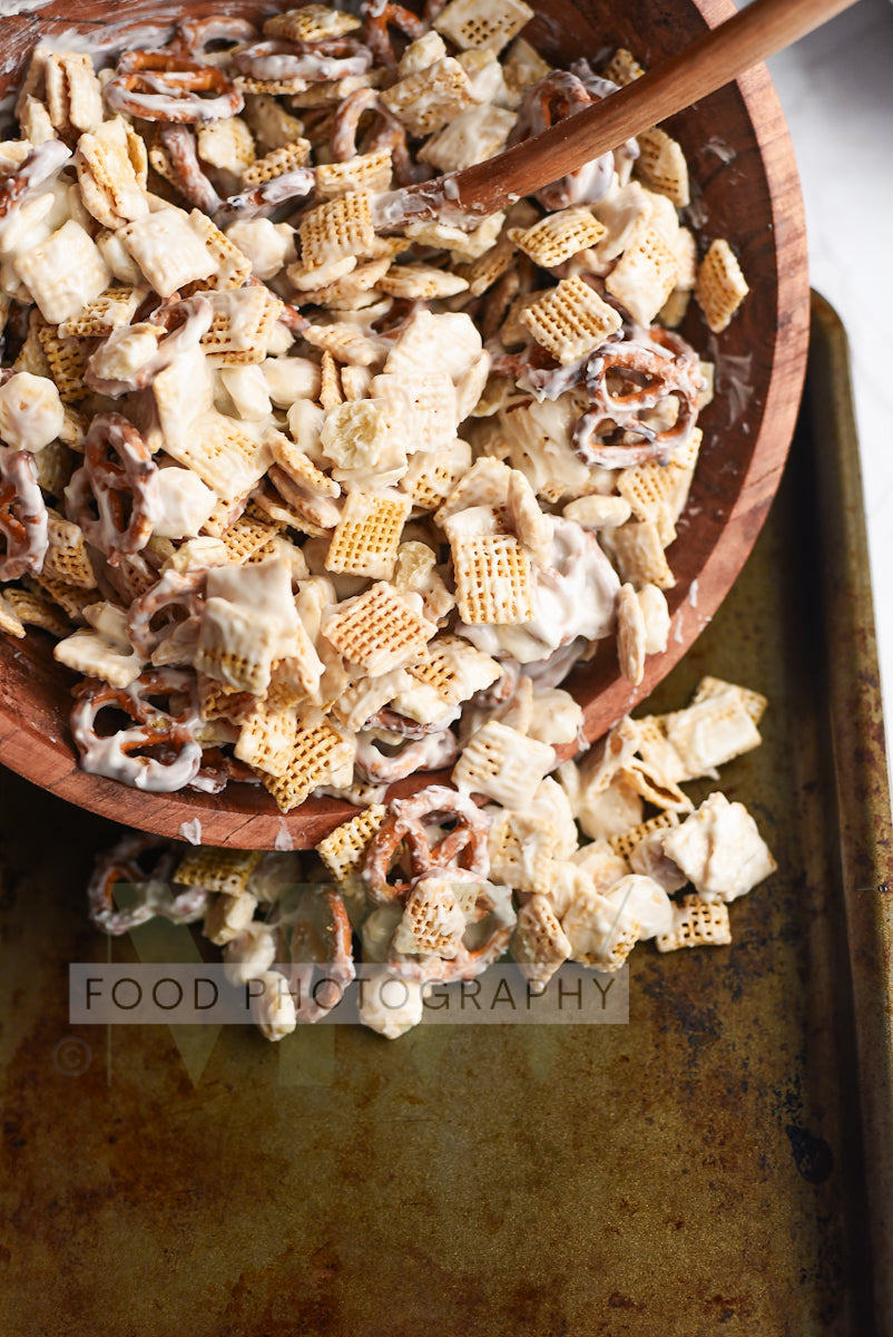 White Chocolate Cranberry Snack Mix