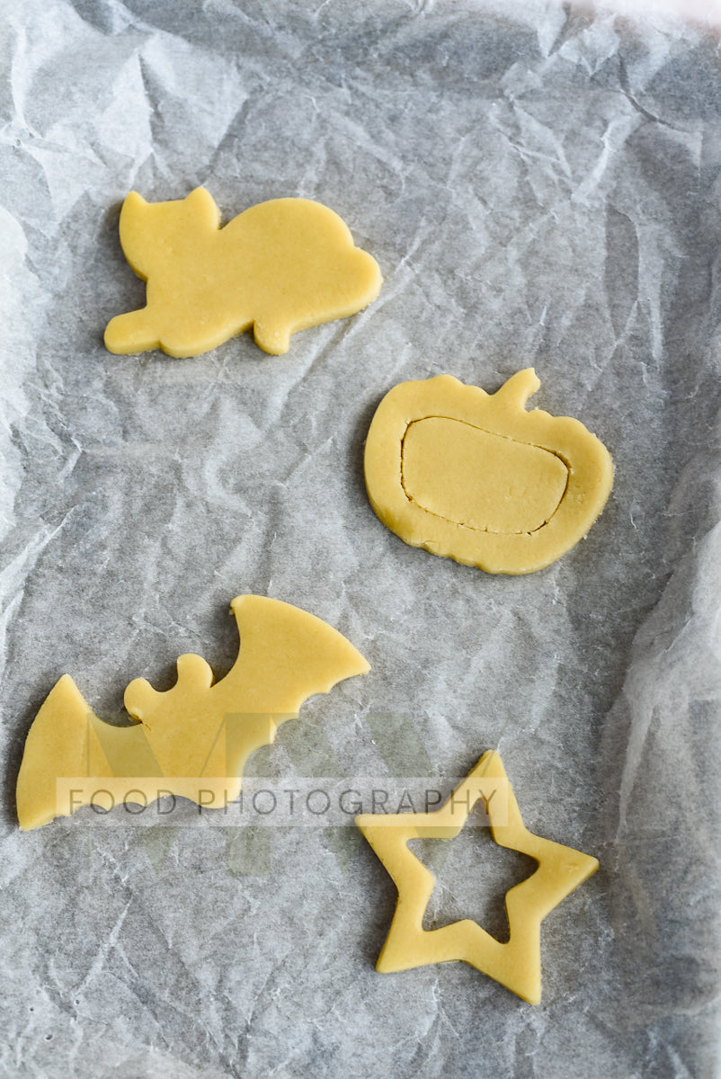 Halloween Stained Glass Cookies