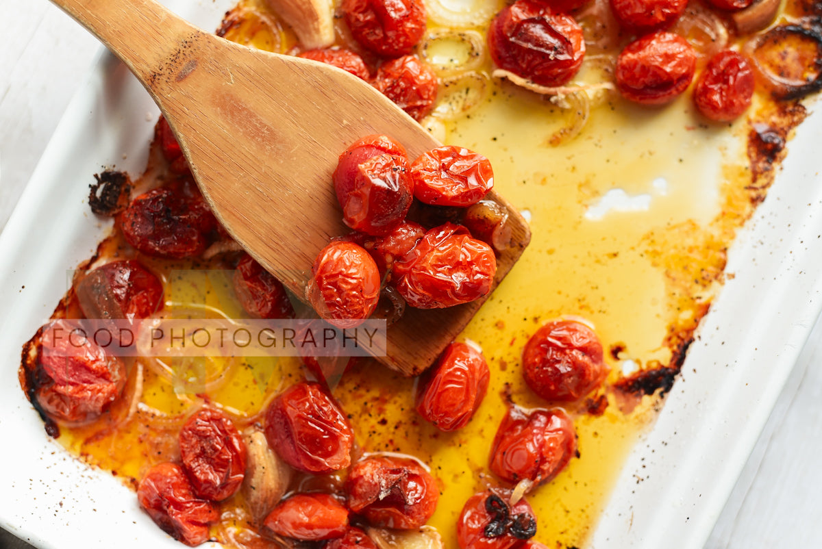 Sweet & Savory Oven Roasted Tomatoes