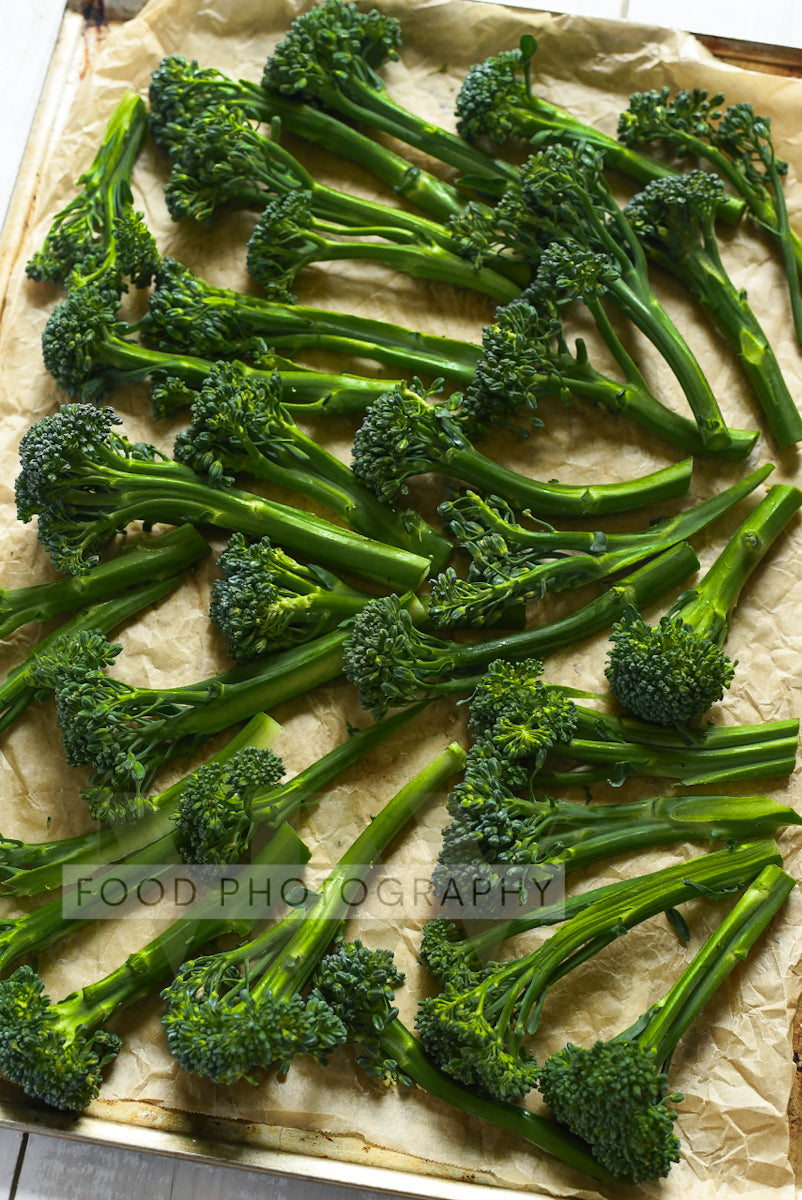 Garlic Parmesan Roasted Broccolini