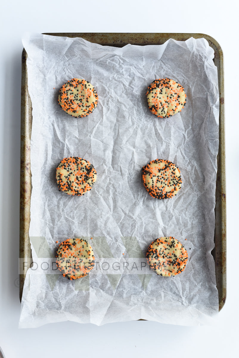 Halloween Sprinkle Cookies