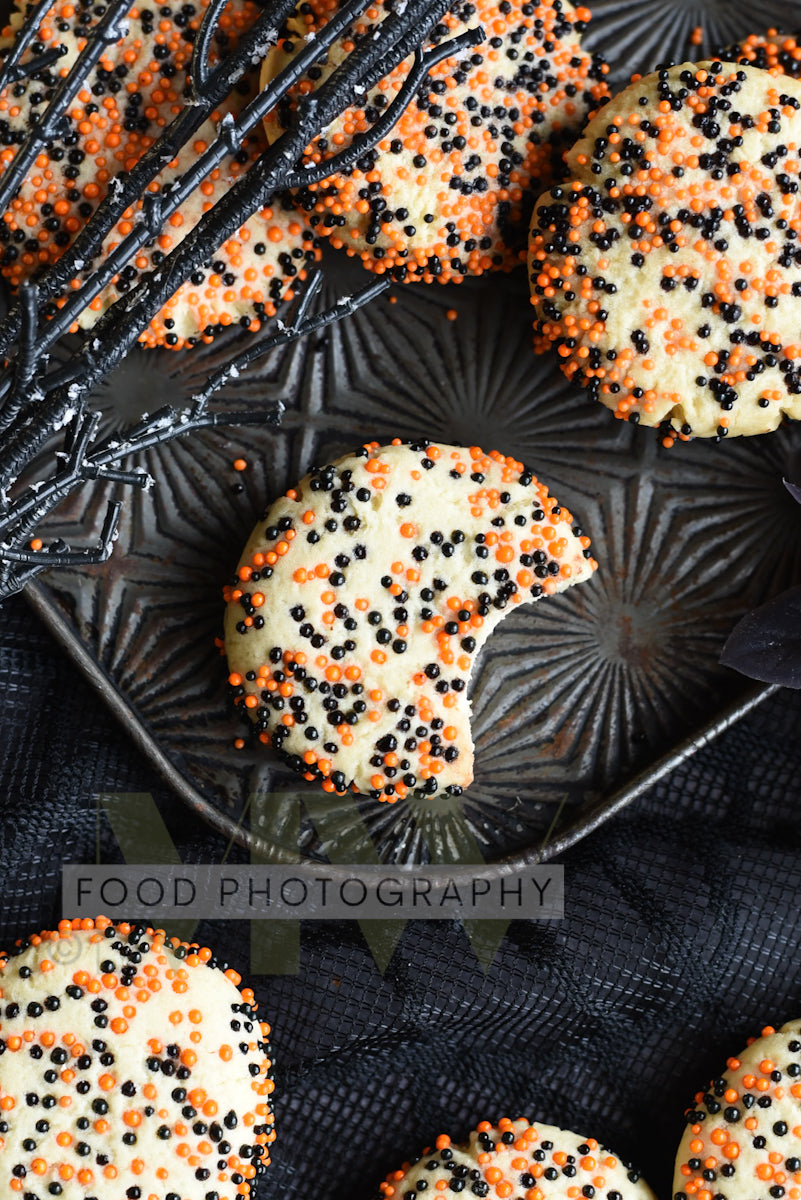 Halloween Sprinkle Cookies