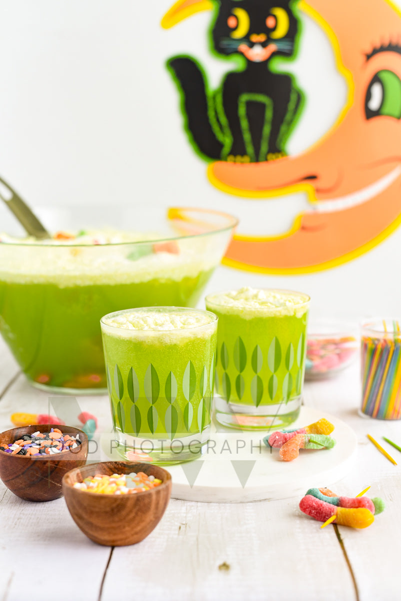 Green Slime Halloween Punch