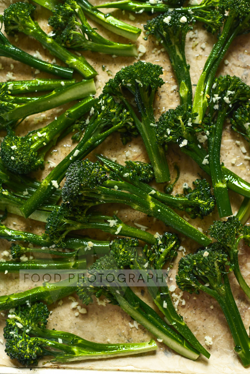Garlic Parmesan Roasted Broccolini