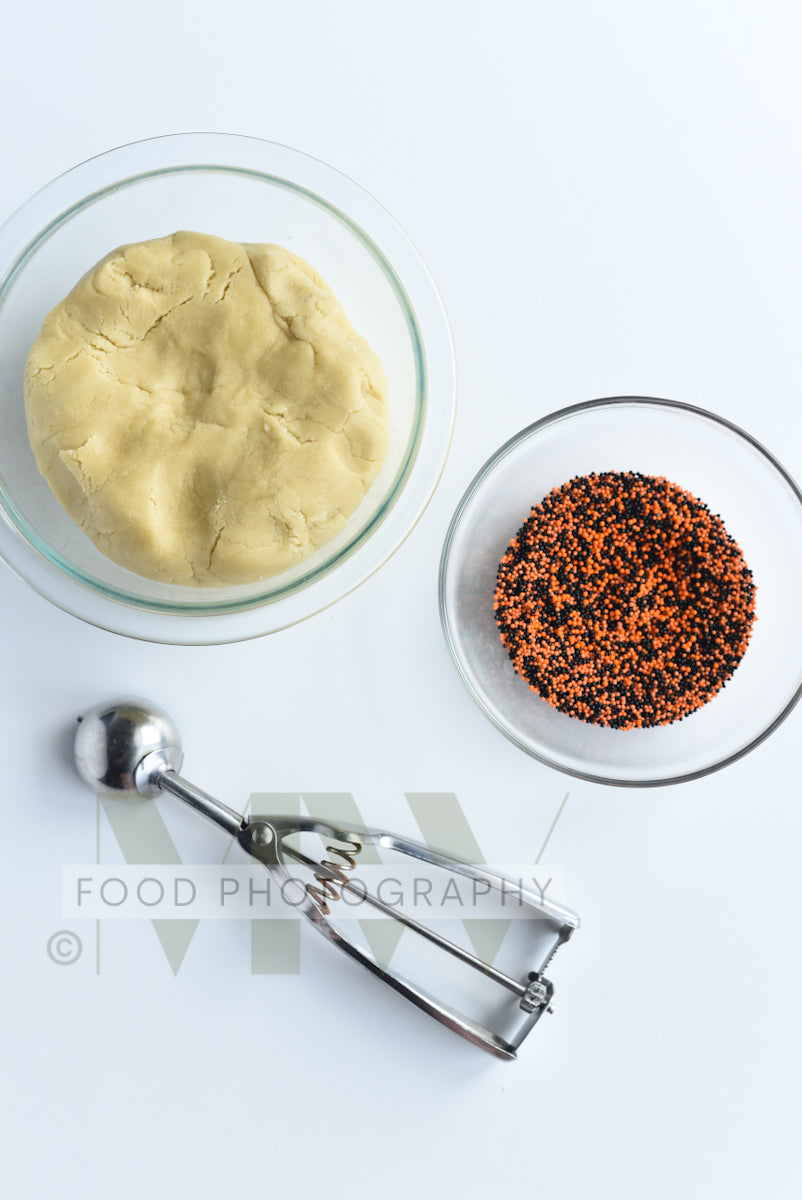 Halloween Sprinkle Cookies