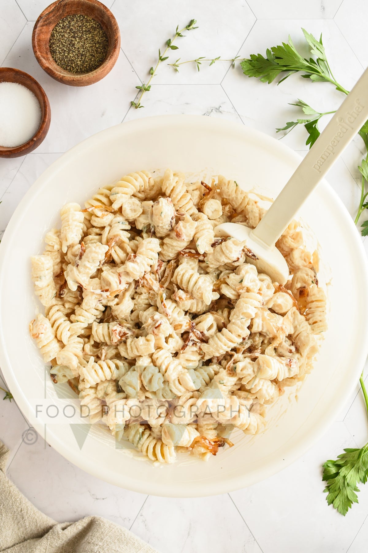 French Onion Pasta Salad