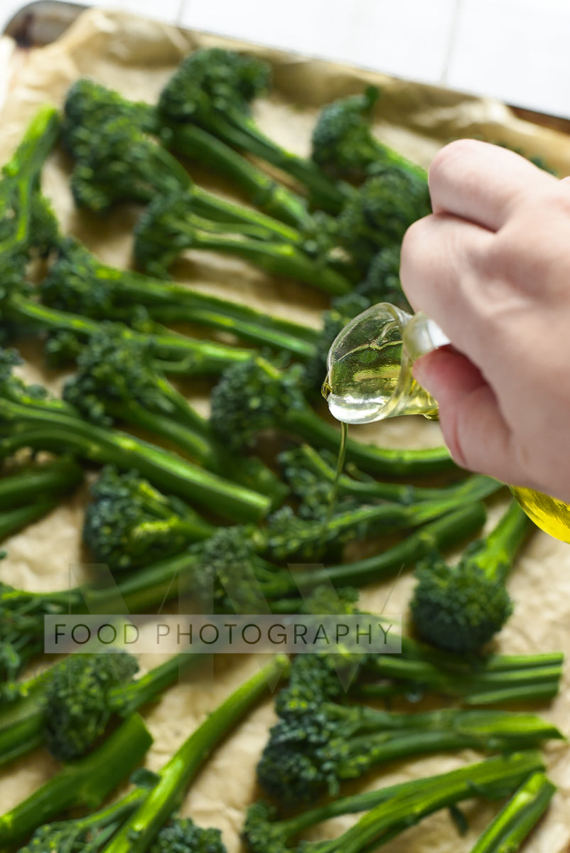 Garlic Parmesan Roasted Broccolini