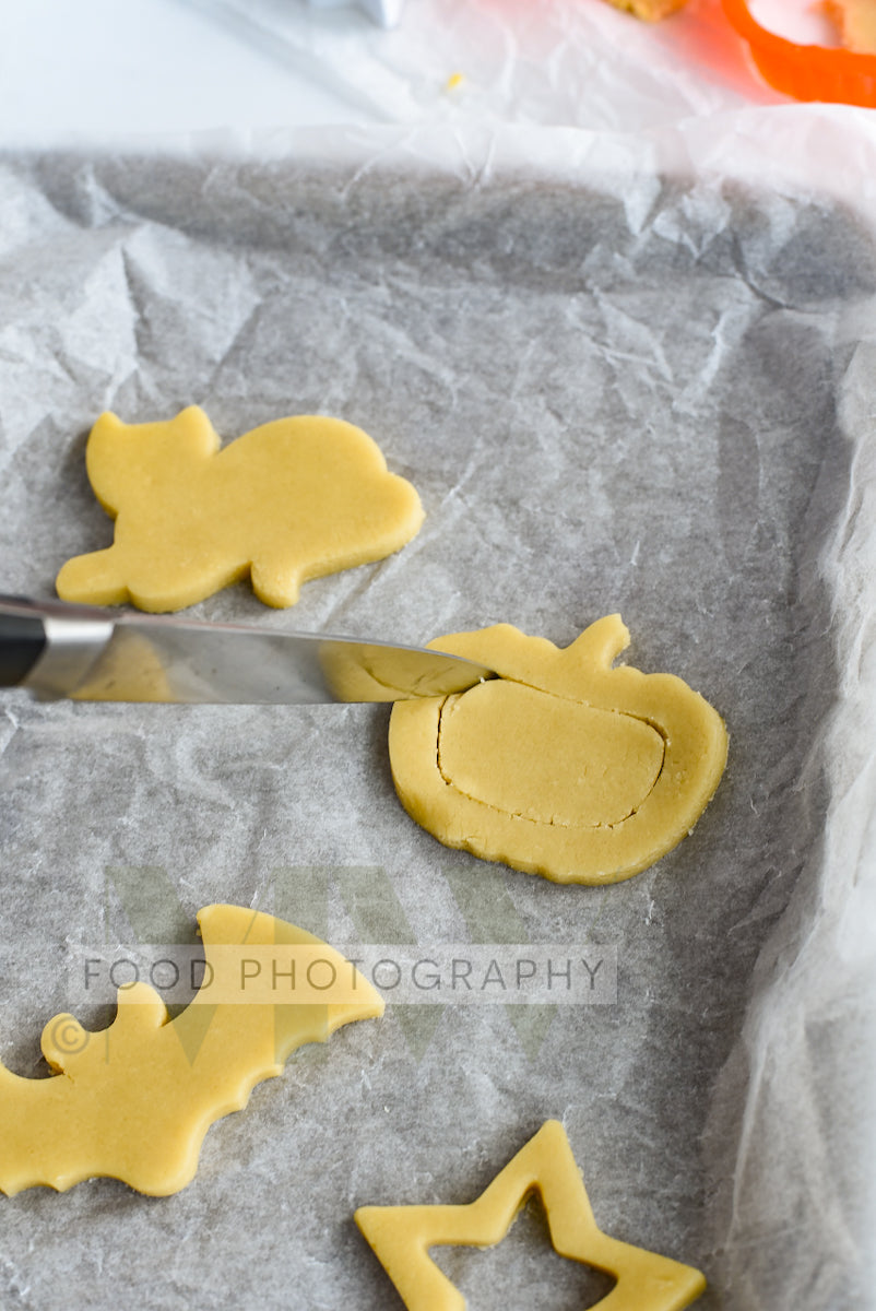 Halloween Stained Glass Cookies