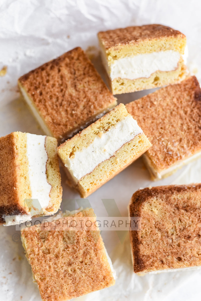 Snickerdoodle Ice Cream Sandwiches
