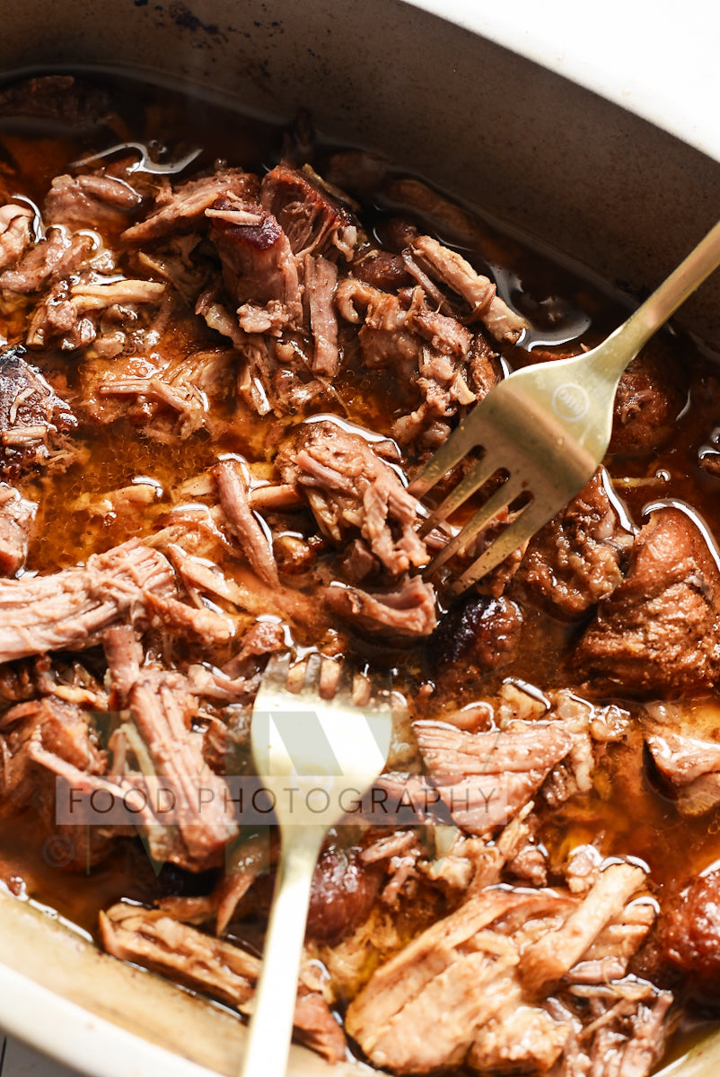 Brown Sugar & Honey Braised Pulled Pork
