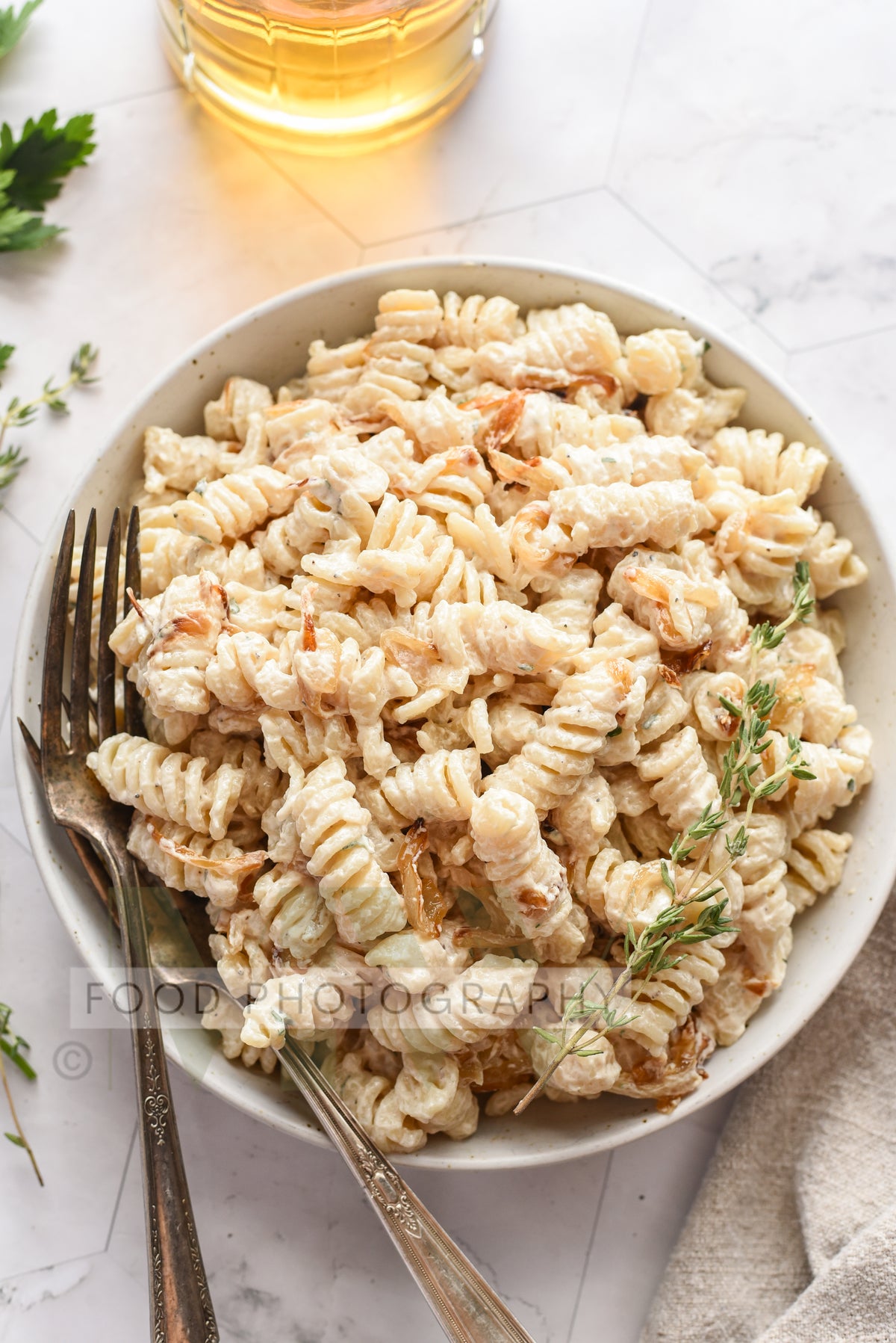 French Onion Pasta Salad