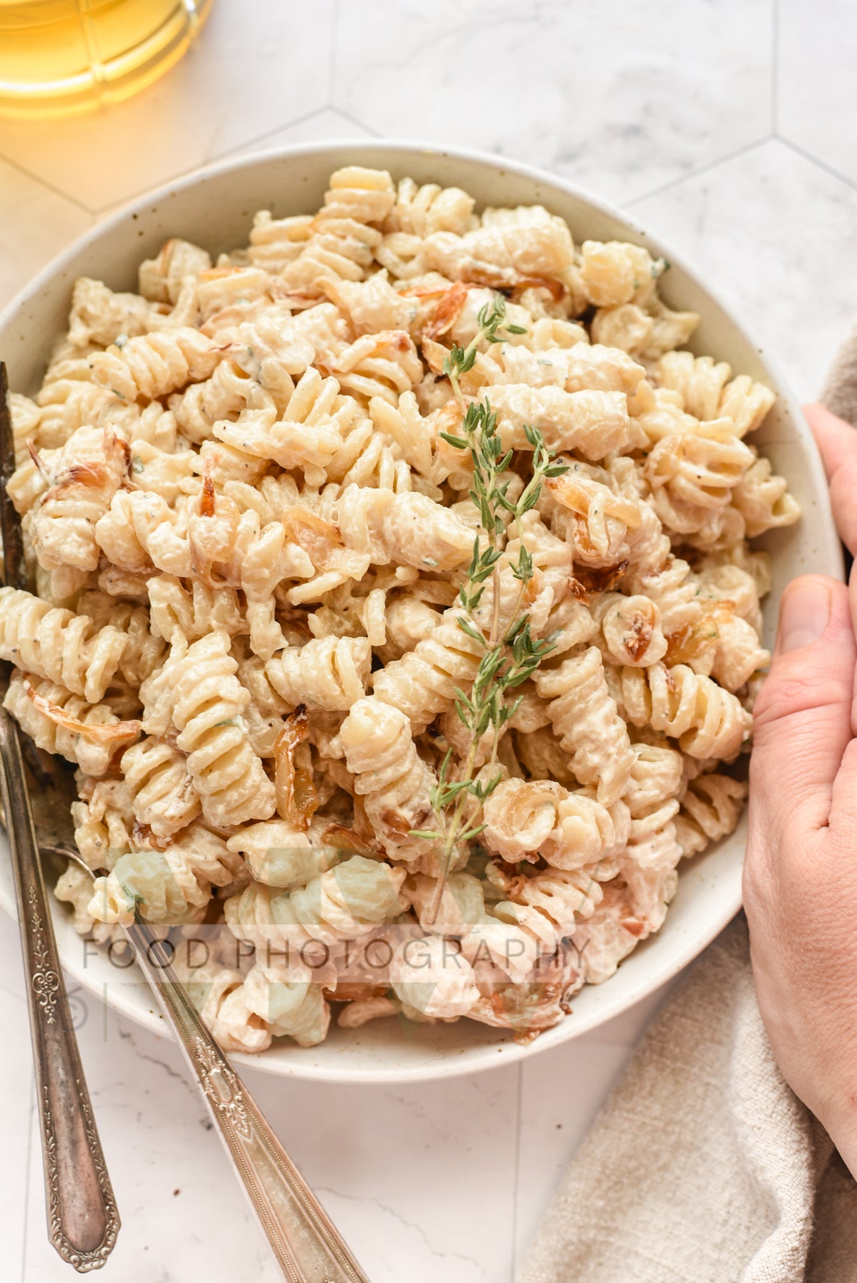 French Onion Pasta Salad