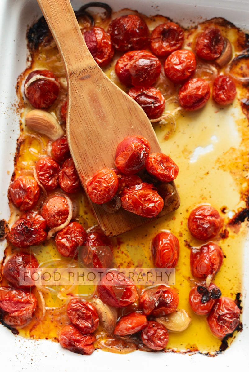Sweet & Savory Oven Roasted Tomatoes