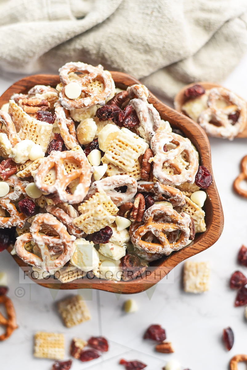 White Chocolate Cranberry Snack Mix